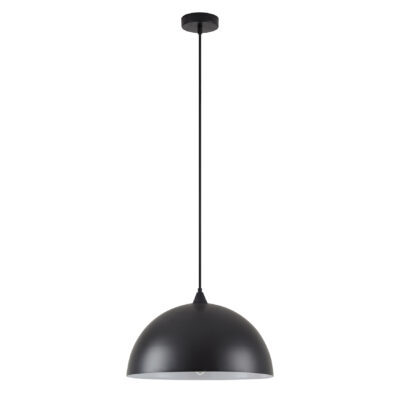 77-8717 SE21-BL-B10-MS40 ADEPT PENDANT Black Metal Pendant+ HOMELIGHTING