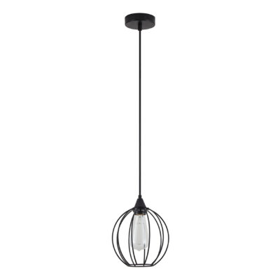 77-8753 SE21-BL-B10-GR2 ADEPT PENDANT Black Metal Grid Pendant+ HOMELIGHTING