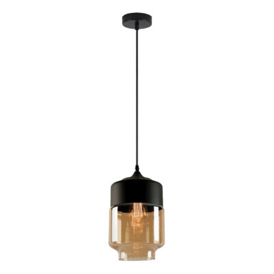 77-8782 SE21-HN-18-30 GABY HONEY GLASS PENDANT 1Α3 HOMELIGHTING