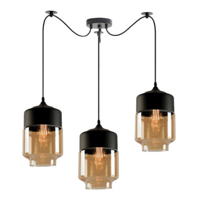 77-8793 SE21-HN-18-30-BL3+ GABY Honey Glass Pendant+ HOMELIGHTING