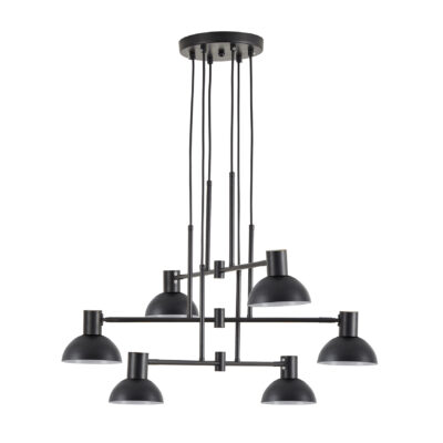 77-8881 SE21-BL-100-MS3 ADEPT PENDANT Black Metal Pendant Black Metal Shade+ HOMELIGHTING