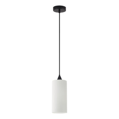 77-8998 SE21-BL-4-GL3 ADEPT TUBE  Pendant White Glass+ HOMELIGHTING