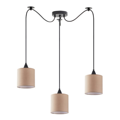 77-9017 SE21-BL-B10-BL3-SH3 ADEPT PENDANT Brown Shaade Pendant+ HOMELIGHTING