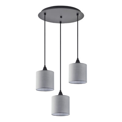 77-9019 SE21-BL-B10-BL3-SH2 ADEPT PENDANT Grey Shade Pendant+ HOMELIGHTING