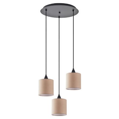 77-9020 SE21-BL-B10-BL3-SH3 ADEPT PENDANT Brown Shade Pendant+ HOMELIGHTING
