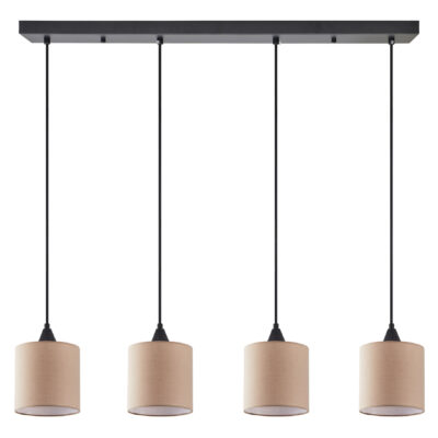 77-9023 SE21-BL-B10-4BL-SH3 ADEPT PENDANT Brown Shade Pendant+ HOMELIGHTING