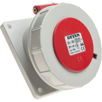 1288 Ρευματοδότης πίνακα 5x32A 400V IP67 GEYER