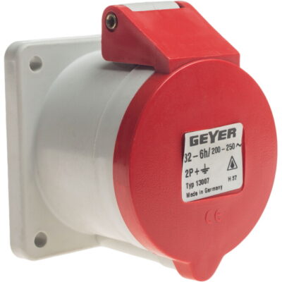 13007 Ρευματοδότης πίνακα 3x32A 230V IP44 GEYER
