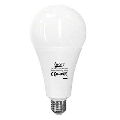 AA620-1 Λαμπτήρας LED A60 E27 25w LUCAS