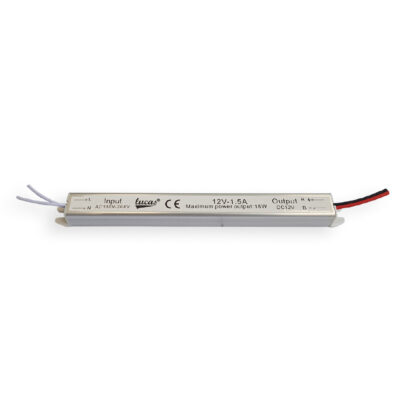 EXTR18W Τροφοδοτικό Λεντοταινίας EXTRA SLIM 12Volt  18W LUCAS