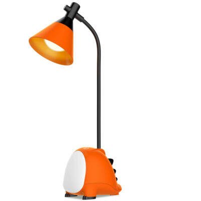 TGX-L1R Φωτιστικό Γραφείου LED 4W 4000K Επαναφορτιζόμενο ΠΟΡΤΟΚΑΛΙ  LUCAS