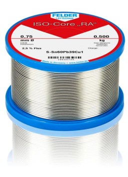 ΚΟΛΛΗΣΗ FELDER 0.75mm 500gr  RA S-Sn60Pb40 με αλοιφη 18600730