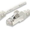 F/UTP CAT5e Patch Cable Straight Λευκό 2μ CCA