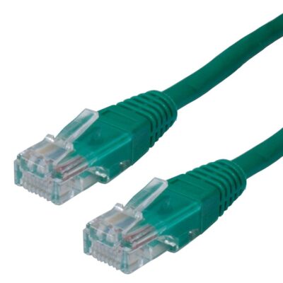 0.5mtr CAT6E PATCH CABLE GREEN CCA