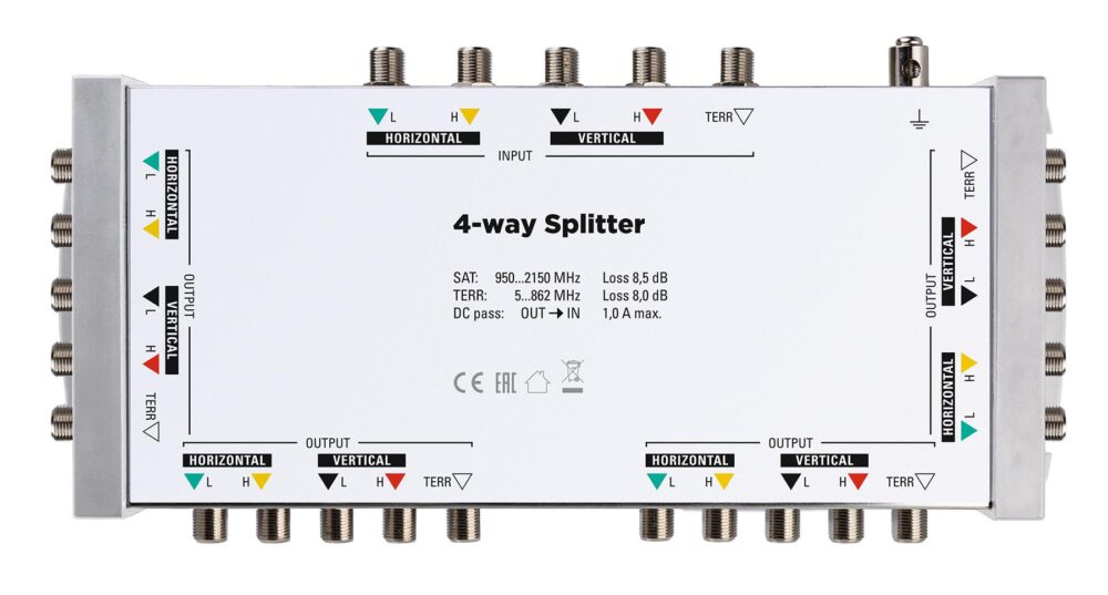 PSG 520 S 4-Way Splitter Για Επεκτεινόμενα Συστήματα