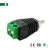 RCA αρσενικό σε ακροδέκτες βίδες ANGA PS-N031