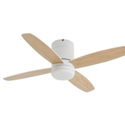 Ανεμιστήρας Οροφής Mare  52'' LED 18W τηλεχ/μενος ανοιχτόχρωμα φτερά EVIVAK