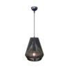 Inlight Κρεμαστό φωτιστικό με καπέλο απο ίνα 1xE27 D:25cm (4057-C)