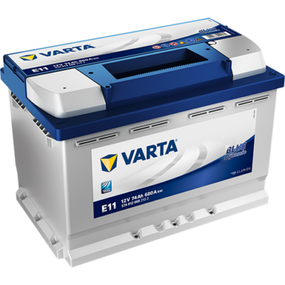 ΜΠΑΤΑΡΙΑ ΑΥΤΟΚΙΝΗΤΟΥ  VARTA BD  E11 SMF 12V 74Ah (+) ΔΕΞΙΑ BATTERY SUPPLIES