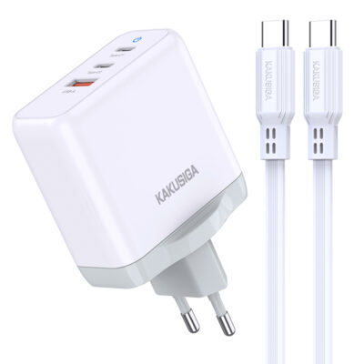KSC-933/WHITE/TC ΦΟΡΤΙΣΤΗΣ USB ΣΕ 2 TYPE-C 65W