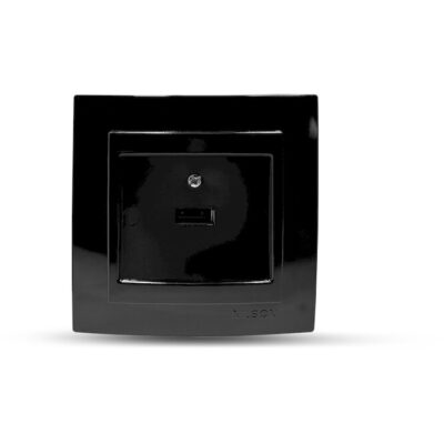 24221080 Μαύρη πρίζα USB GEYER