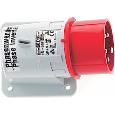 2603 Αναστροφέας φάσης επίτ. 5x32A 400V IP44 GEYER