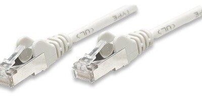 ANGA 30m UTP CAT6e Patch Cable Straight Λευκό CCA