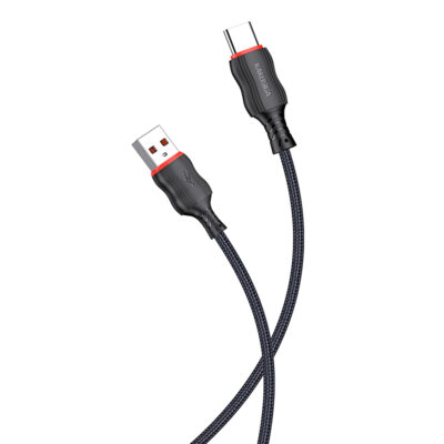 KSC-807 CHARGING DATA TYPE C ΜΑΥΡΟ (1M)