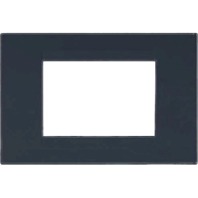 703003CG Πλαίσιο 3 θέσεων Μαύρο GEYER