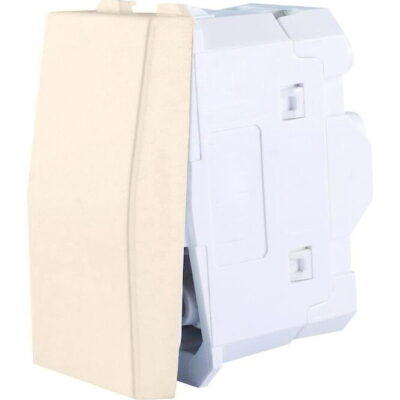 730102S Διακόπτης απλός 1 θέσης Ιβουάρ 10AX 250V GEYER