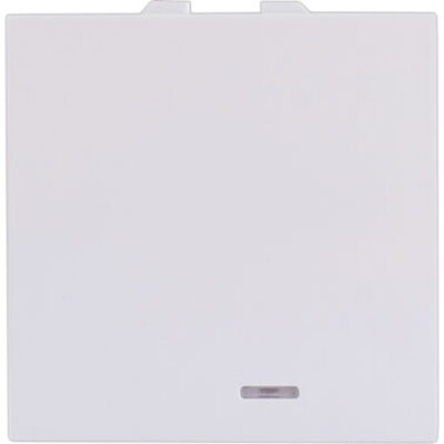 731201S Διακόπτης απλός με ενδεικτική λυχνία 2 θέσεων Λευκός 10ΑΧ 250V GEYER