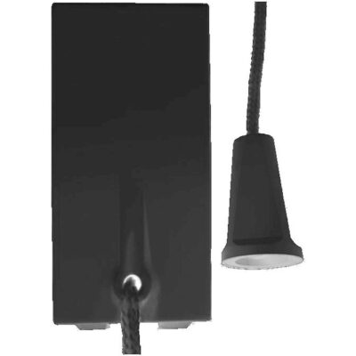 735505S Τραβηχτός διακόπτης 1 θέσης Μαύρος 10ΑΧ 250V GEYER