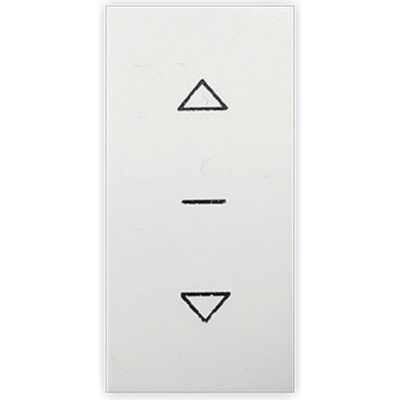 738101S Διακόπτης ρολλών 1 θέσης 1-0-2 Λευκό 10ΑΧ250V GEYER