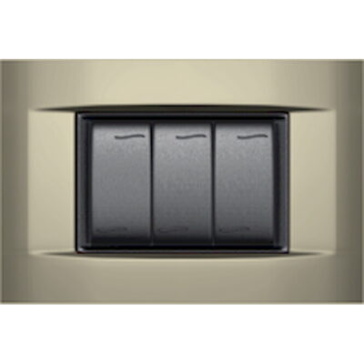 7743.TG.H Πλαίσιο aqua plastic 3m τιτάνιο GEYER