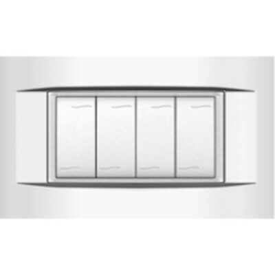 7744.T.B Πλαίσιο aqua plastic 4m λευκό GEYER