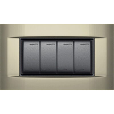 7744.TG.H Πλαίσιο aqua plastic 4m τιτάνιο GEYER