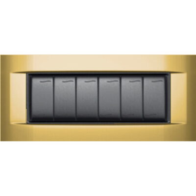 7756.G.OS Πλαίσιο aqua metal 6m χρυσό ματ GEYER