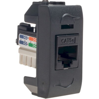 7764.C5 Μηχανισμός πρίζας Η/Υ RJ45 γραφίτης GEYER