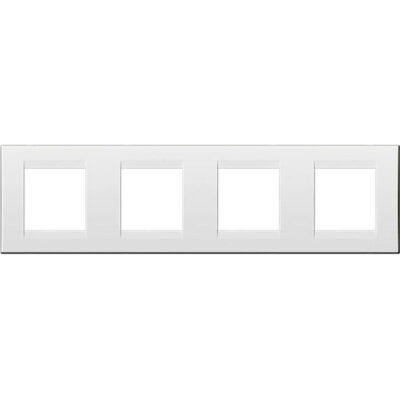804011G Οριζόντιο 4πλό πλαίσιο Λευκό GEYER