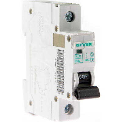 EA140B Αυτόματη ασφάλεια 1P B 40A 6kA GEYER