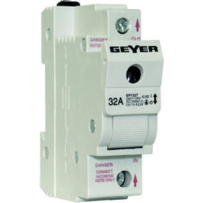 EP132T Ασφαλοδιακόπτης NEOZED D02 1P 32A GEYER
