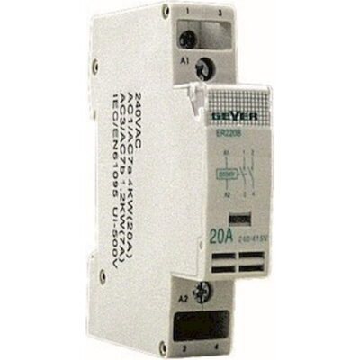 ER220A Ρελέ θερμ/τών 20Α 24V AC 2NO 1M GEYER