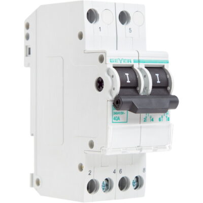 ES240G Μεταγωγικός διακόπτης 2P 40Α GEYER