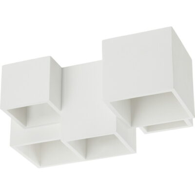 FGS370150SM Γύψινο τετράγωνο spot επίτοιχο 5xGU10 370x245mm GEYER