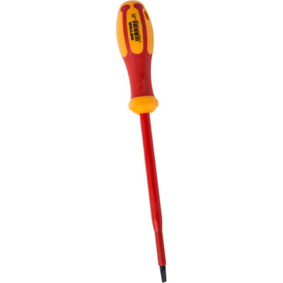 G01-065-150 Κατσαβίδι πλακέ 6.5Χ150mm με μονωμένες λαβές, ελεγμένο κατά VDE GEYER
