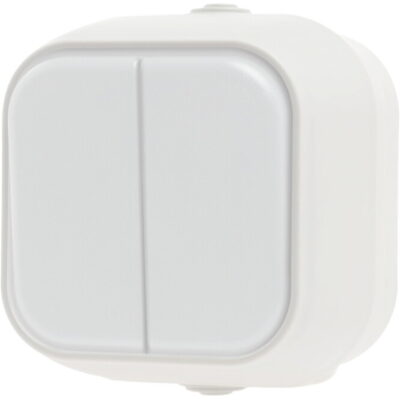 H2-B210M-W Διακόπτης K/R εξωτερικός λευκός IP54 GEYER