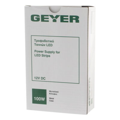 LD100M Τροφοδοτικό 100W 12V DC IP20 GEYER