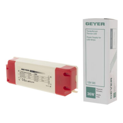 LD36P Τροφοδοτικό 36W 12V DC 3A IP40 GEYER