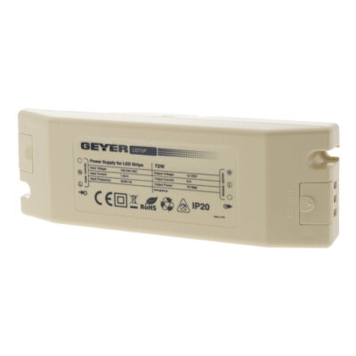 LD72P Τροφοδοτικό 72W 12V DC 6A IP40 GEYER