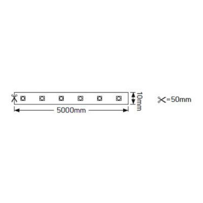LE7212RGB65 Ταινία LED Eco 7.2W 12V RGB IP65 GEYER